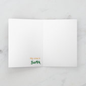 Carte de remerciement pliée (Intérieur)