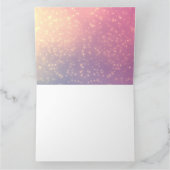 Carte de remerciement pliée pour animaux mignons c (Intérieur)