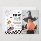 Carte de remerciement pour anniversaire d'Hallowee (Devant)