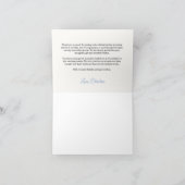 Carte de remerciement pour Baby Shower Citrouille  (Intérieur)
