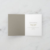 Carte de remerciement pour Baby Shower sur le thèm (Intérieur)