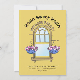 Carte de remerciement pour client Home Sweet Home