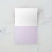 Carte de remerciement pour enterrement de vie de j (Intérieur)