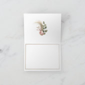 Carte de remerciement pour enterrement de vie de j (Intérieur)