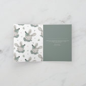 Carte de remerciement pour être passé (Intérieur)