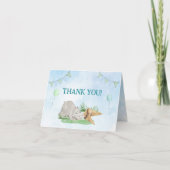 Carte de remerciement pour fête d'anniversaire d'H (Devant)