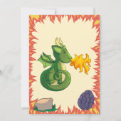 Carte de remerciement pour fête d'anniversaire Dra (Dos)