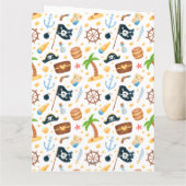 Carte de remerciement pour fête d'anniversaire pir (Dos)