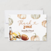 Carte de remerciement pour la douche de couple de  (Devant)