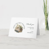 Carte de remerciement pour la fête de mariage Nouv (Devant)