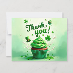 carte de remerciement pour la Saint-Patrick