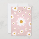 Carte de remerciement pour l'anniversaire de Daisy (Dos)