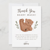 Carte de remerciement pour l'anniversaire d'un gar (Devant)