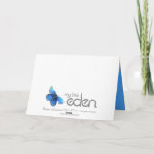 Carte de remerciement pour l'anniversaire d'un gar (Dos)