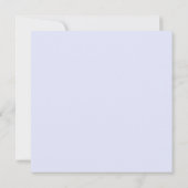 Carte de remerciement pour l'appréciation des ense (Dos)