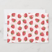 Carte de remerciement pour le 1er anniversaire de  (Dos)