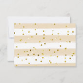 Carte de remerciement pour mariage avec amour de c (Dos)