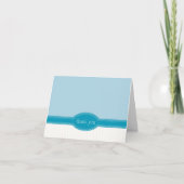 Carte de remerciement pour mariage ou réception, A (Devant)