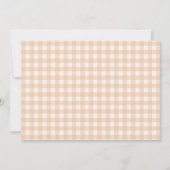 Carte de remerciement pour petit-déjeuner, brunch  (Dos)