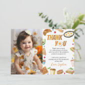 Carte de remerciement pour petit-déjeuner brunch a (Debout devant)