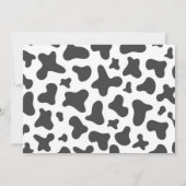 Carte de remerciement pour photo d'anniversaire de (Dos)