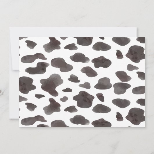 Carte de remerciement pour photo d'anniversaire de (Dos)