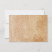 Carte de remerciement pour premier anniversaire de (Dos)