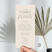 Carte de remerciement pour un dîner romantique