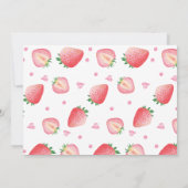 Carte de remerciement pour une fête d'anniversaire (Dos)