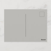 Carte de Remerciement pour Vêtements  (Dos)