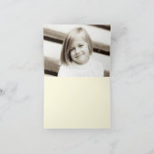 Carte de remerciement Princesse Tiara (rose) (Intérieur)