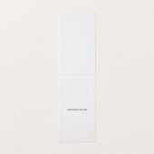 Carte de remerciement professionnelle minimaliste  (Outside Unfolded)