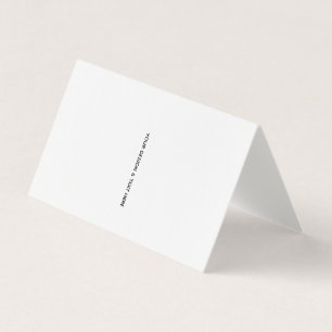 Carte de remerciement professionnelle minimaliste 