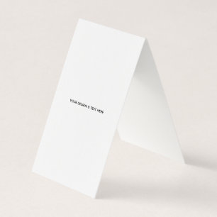 Carte de remerciement professionnelle minimaliste 