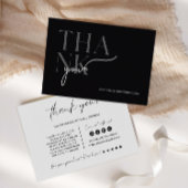 Carte de Remerciement Professionnelle Modifiable