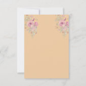 Carte de remerciement Red Roses (Dos)