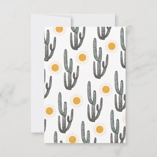 Carte de remerciement Rodéo Western How The West W (Dos)