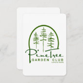 Carte de remerciement simple (Devant / Derrière)