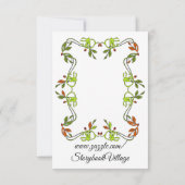 Carte de remerciement simple (Dos)