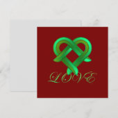 Carte de remerciement simple (Devant / Derrière)