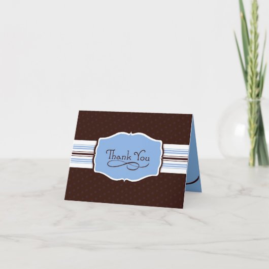 Carte de remerciement simplement envoyée (Devant)