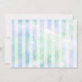 Carte de remerciement sirène sous la mer (Dos)