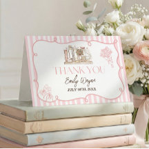 Carte de remerciement Storybook