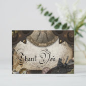 Carte de remerciement sur le thème des pirates (Debout devant)