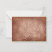 Carte de Remerciement Sympathique de la Forêt de C (Dos)