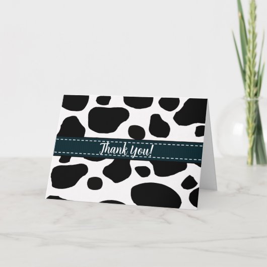 Carte de remerciement toutes occasions avec taches (Devant)