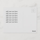 carte de remerciement vin, fleurs (Dos)