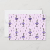 Carte de remerciements. (Dos)