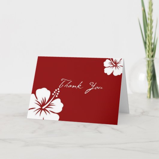 Carte de remerciements (Devant)