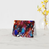 Carte de remerciements (Fleur jaune)